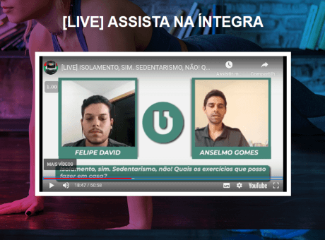 Educador físico dá dicas de como manter uma vida ativa durante o isolamento social