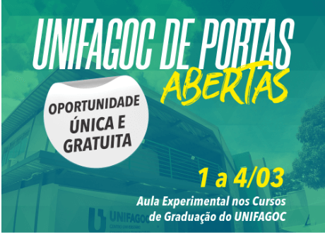 Participe de uma aula experimental gratuita no UNIFAGOC