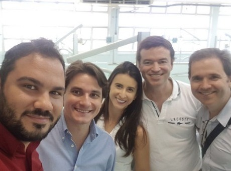 Representantes da Fagoc visitam instalações físicas de faculdade de Odontologia em Juiz de Fora