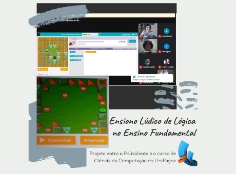 Computação UNIFAGOC realiza projeto Ensino Lúdico de Lógica no Ensino Fundamental em escola de Ubá