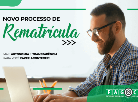 Rematrícula do segundo semestre é realizada em novo formato