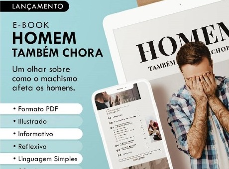 Alunos da Psicologia UNIFAGOC lançam ebook sobre os malefícios do machismo para os homens