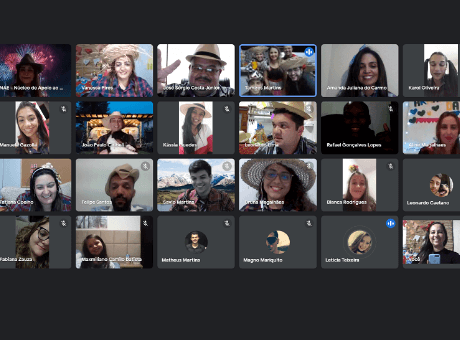 Administração UNIFAGOC comemora final do semestre com Arraiá Virtual