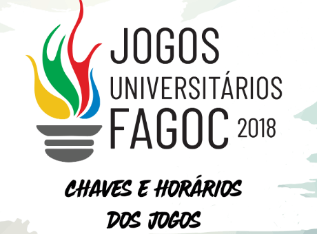 Jogos Universitários Fagoc divulga chaveamento da competição