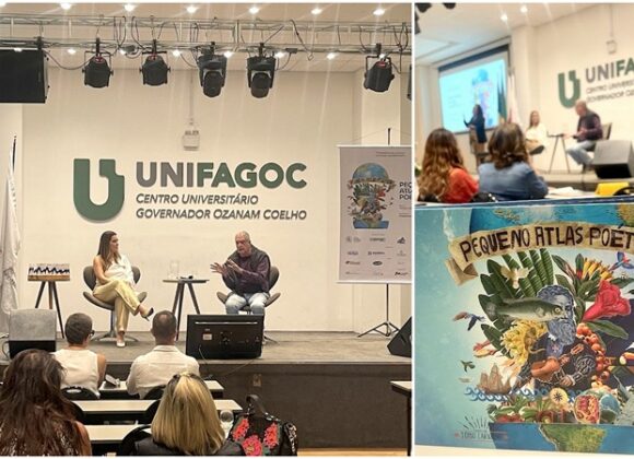 UNIFAGOC recebe Tônio Carvalho para apresentação do livro “Pequeno Atlas Poético”