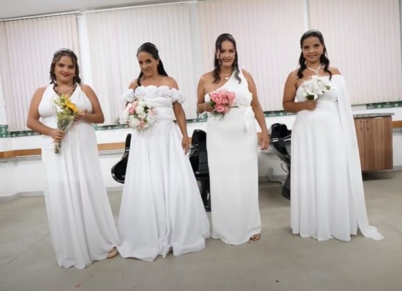 III Casamento Comunitário do UNIFAGOC celebra o amor e garante direitos civis a casais da comunidade