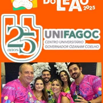 UNIFAGOC marca presença na última edição do Bloco do Leão 2025