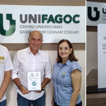 UNIFAGOC recebe reconhecimento pelos 10 anos de parceria com a APAE Ubá