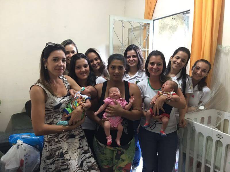 trigêmeos de Guidoval alunos de medicina Fagoc