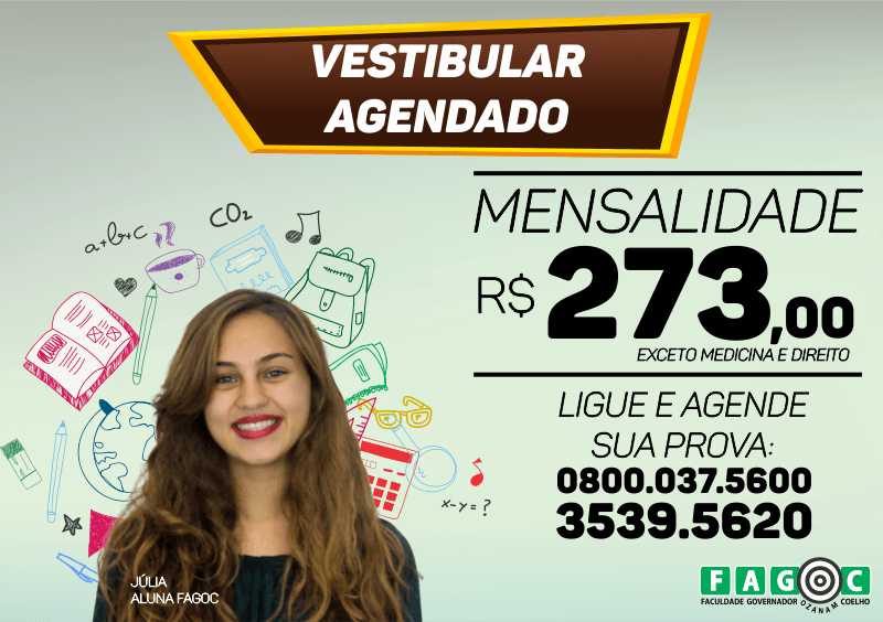 vestibular agendado
