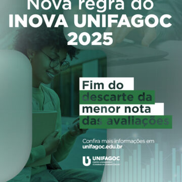 Confira a nova regra do INOVA UNIFAGOC para os estudantes a partir de 2025