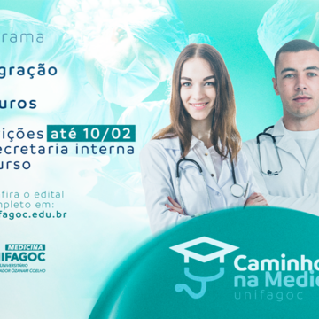 Programa Caminhos na Medicina 2025: UNIFAGOC divulga edital de seleção para alunos