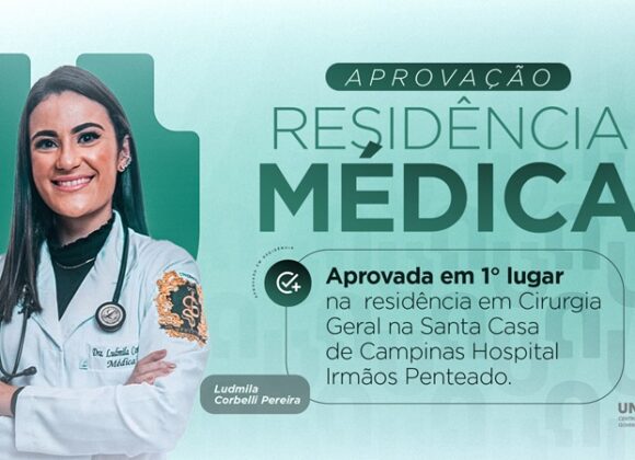 História de sucesso: Egressa da Medicina UNIFAGOC conquista 1º lugar em residência de Cirurgia Geral