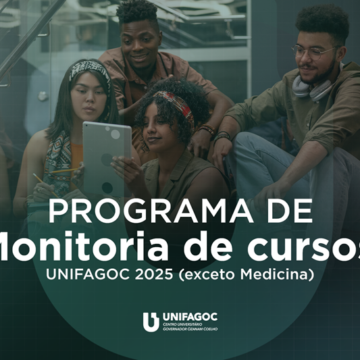 UNIFAGOC abre inscrições para o Programa de Monitoria 2025