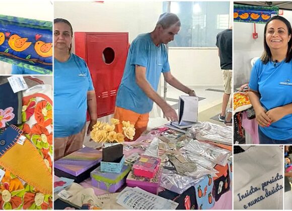 Artesanato e solidariedade: feira da Associação Andorinhas movimenta o UNIFAGOC