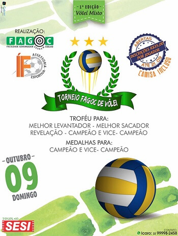 torneio de vôlei fagoc