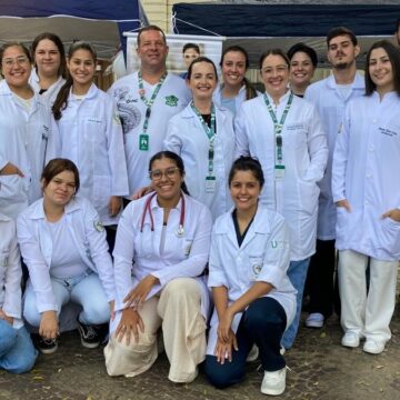 Enfermagem UNIFAGOC marca presença no dia D da Justiça Social em Ubá