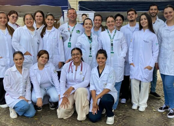 Enfermagem UNIFAGOC marca presença no dia D da Justiça Social em Ubá