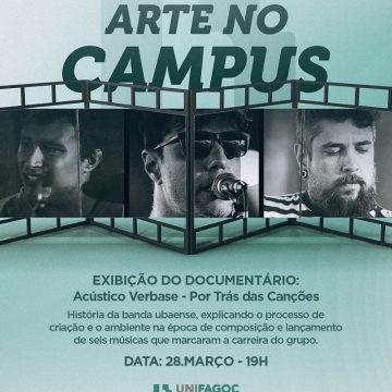 Arte no campus: UNIFAGOC exibe documentário sobre a banda Verbase nesta sexta-feira