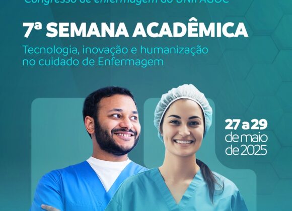 UNIFAGOC promove Semana Acadêmica de Enfermagem e COENFOC entre os dias 27 e 29 de maio