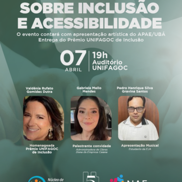 UNIFAGOC promove XV Encontro de Inclusão e Acessibilidade