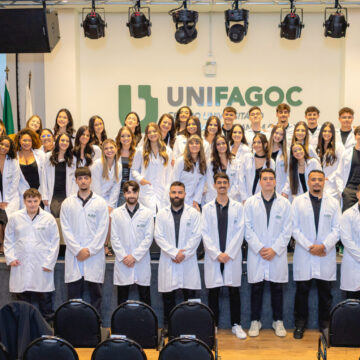 UNIFAGOC promove cerimônia de entrega do jaleco para 24ª turma do curso de Medicina