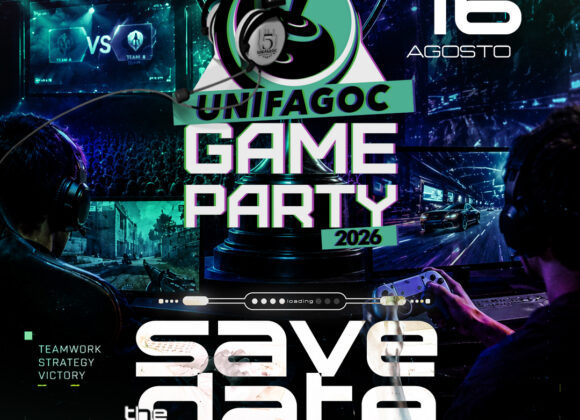 Save The Date: Inscrições abertas para o UNIFAGOC Game Party 2026, a 13ª edição presencial