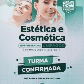 UNIFAGOC confirma abertura da primeira turma de Estética e Cosmética Semipresencial para agosto de 2026