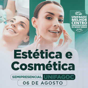 Primeira turma de Estética e Cosmética Semipresencial do UNIFAGOC inicia aulas em 6 de agosto