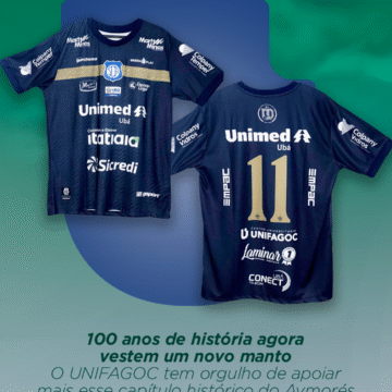 UNIFAGOC reforça apoio ao Aymorés em momento histórico do centenário do clube