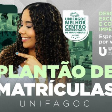 UNIFAGOC realiza plantão de matrículas neste sábado (11)