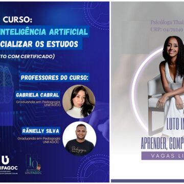 Pedagogia UNIFAGOC promove cursos de extensão com foco em temas atuais da educação