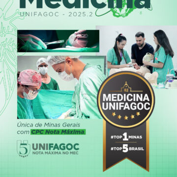 Confira o resultado oficial do Vestibular de Medicina UNIFAGOC 2025-2; estude na TOP 1 Minas e TOP 5 Brasil
