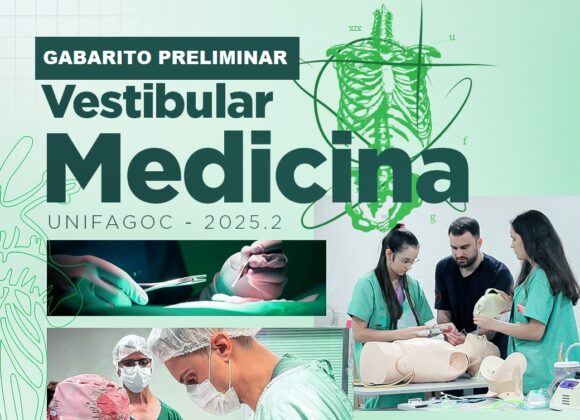 UNIFAGOC divulga gabarito preliminar do Vestibular de Medicina 2025-2 realizado no sábado (24)