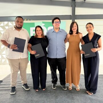 Formandos do MBA em Controladoria e Custos celebram conclusão da pós-graduação durante o II ForRH UNIFAGOC