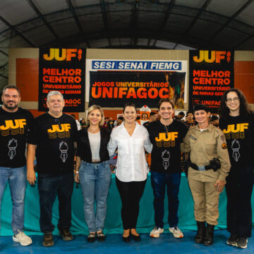 JUF 2025 une esporte e solidariedade com arrecadação de 100 mil absorventes
