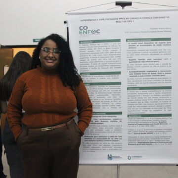 Aluna de Enfermagem do UNIFAGOC é premiada com melhor trabalho original em Congresso de Enfermagem