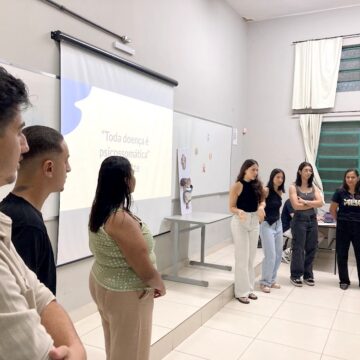 VII Workshop de Psicossomática promove aprendizado profundo e experiência prática para os estudantes de Psicologia do UNIFAGOC