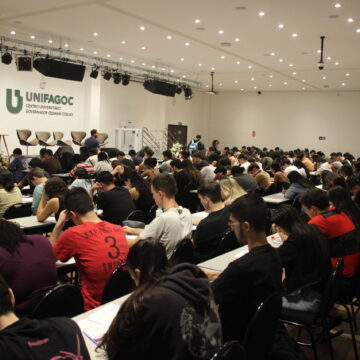 Alunos do UNIFAGOC realizam Teste de Progresso Institucional