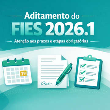 Aditamento FIES 2026-1 está disponível: estudantes devem realizar a rematrícula antes de concluir o processo