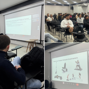 Educação Física do UNIFAGOC recebe palestra com profissional atuante na Espanha sobre treinamento com Flywheel