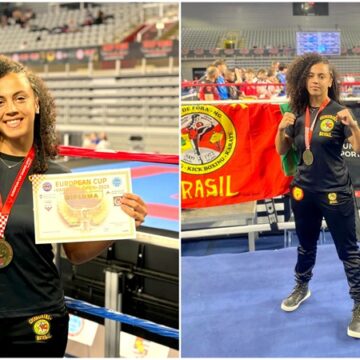 Com garra e dedicação, Bárbara Rocha, a “Leoa”, se destaca no kickboxing e no UNIFAGOC