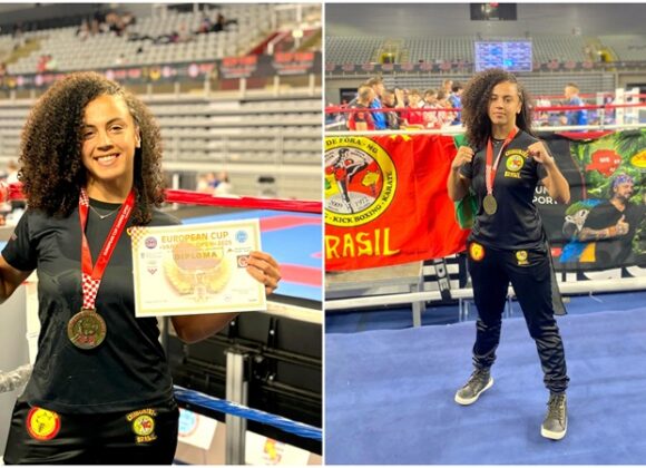 Com garra e dedicação, Bárbara Rocha, a “Leoa”, se destaca no kickboxing e no UNIFAGOC