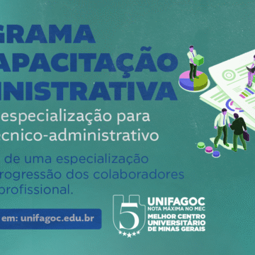 UNIFAGOC abre novo edital com bolsas de pós-graduação para colaboradores técnico-administrativos