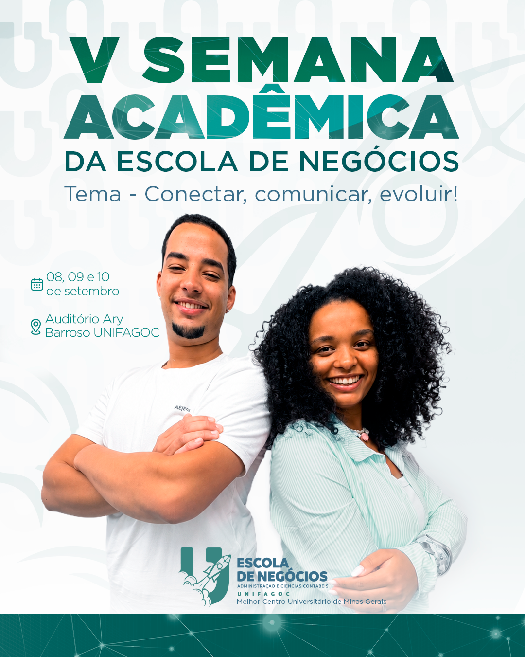 V Semana Acadêmica da Escola de Negócios do UNIFAGOC promove conexão entre formação e mercado