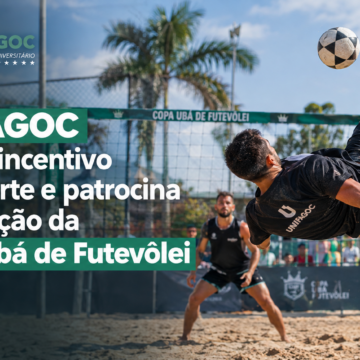 UNIFAGOC reforça incentivo ao esporte e patrocina a 4ª edição da Copa Ubá de Futevôlei