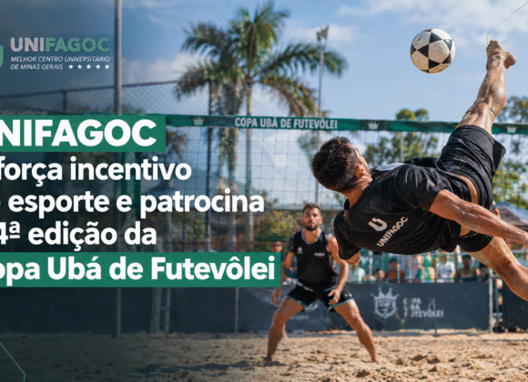 UNIFAGOC reforça incentivo ao esporte e patrocina a 4ª edição da Copa Ubá de Futevôlei