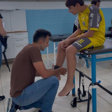 Projeto de Iniciação Científica da Fisioterapia UNIFAGOC realiza testes físicos com os atletas do Sport Club Aymorés