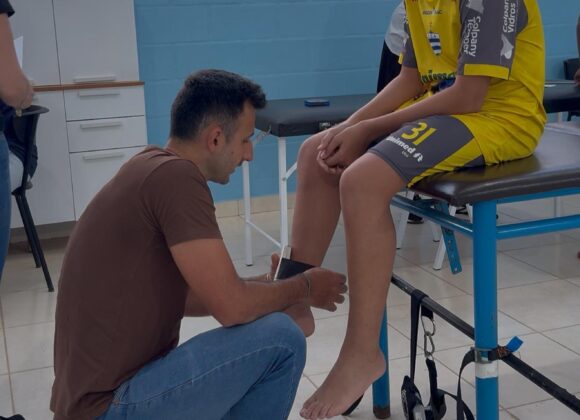 Projeto de Iniciação Científica da Fisioterapia UNIFAGOC realiza testes físicos com os atletas do Sport Club Aymorés