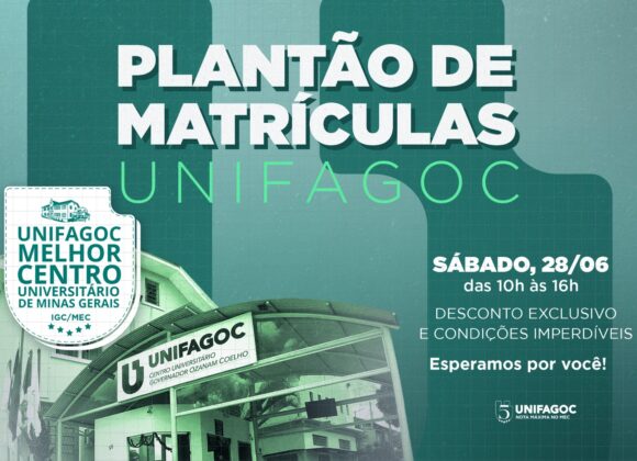 UNIFAGOC realiza plantão de matrículas neste sábado (28)